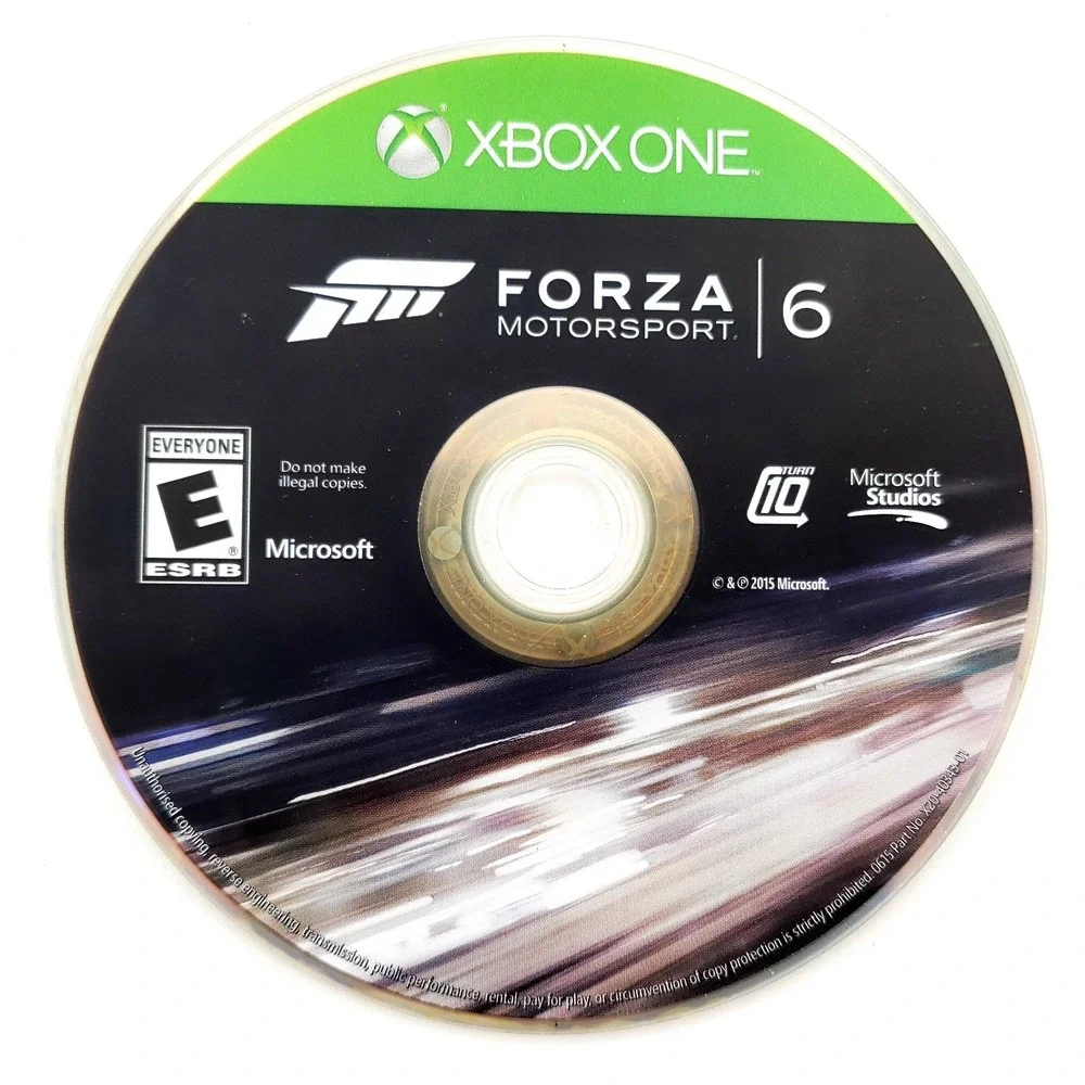 Forza 6 Microsoft Xbox One Complete Tested & Works